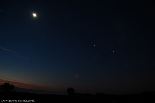 Moon & Orion